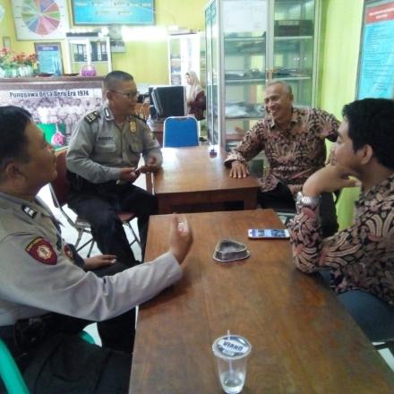 Polsek Sumberrejo Ajak Pemdes Deru Jaga  Kedamaian Warga